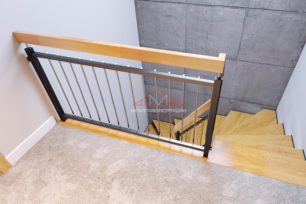 Лестничные и балконные ограждения из металла: производство, преимущества, стандарты ГОСТ